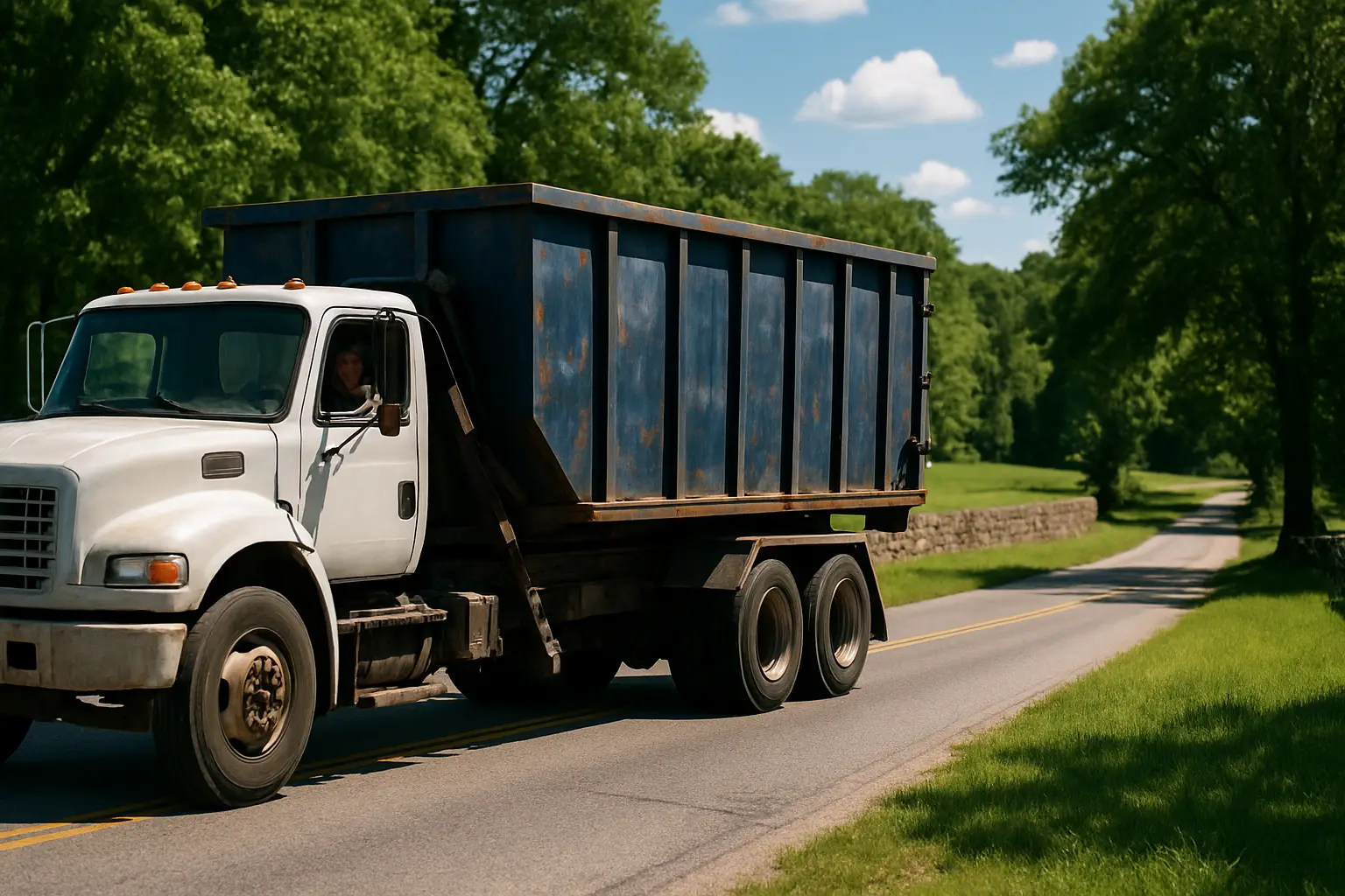 Dumpster Rental service across Parker County
